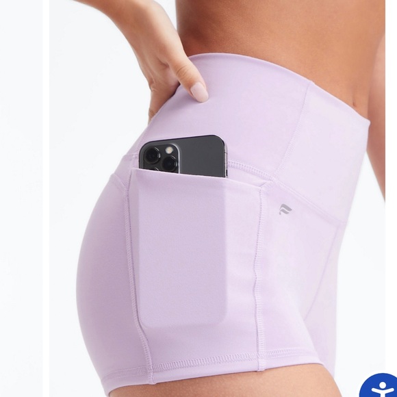 Fabletics Oasis PureLuxe High-Waisted 2'' Shorts - Picture 1 of 6